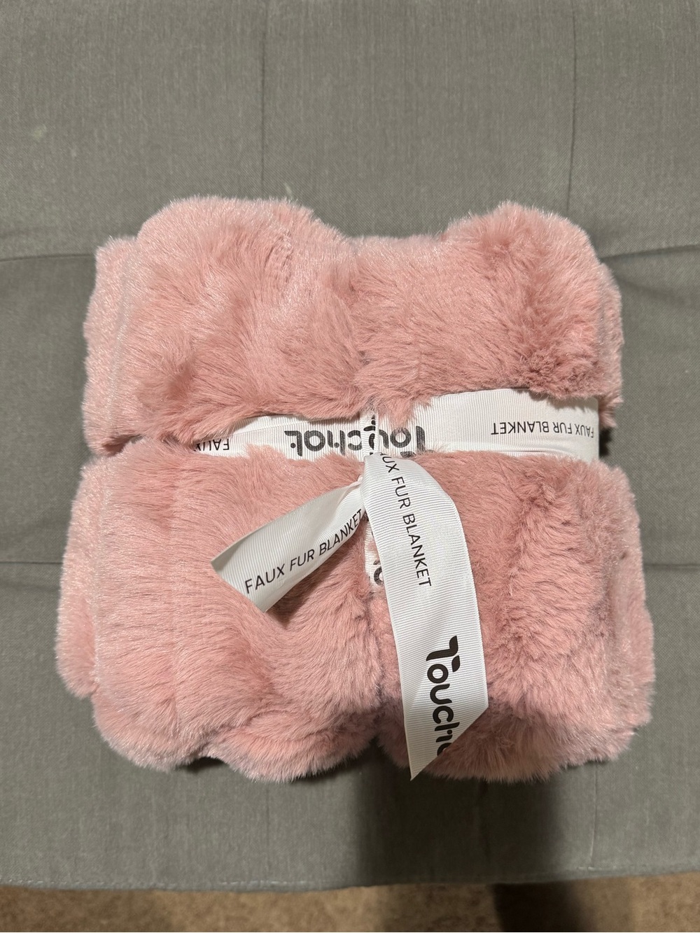 Light Pink Fluffy Blanket